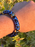 Bracelet effet léopard