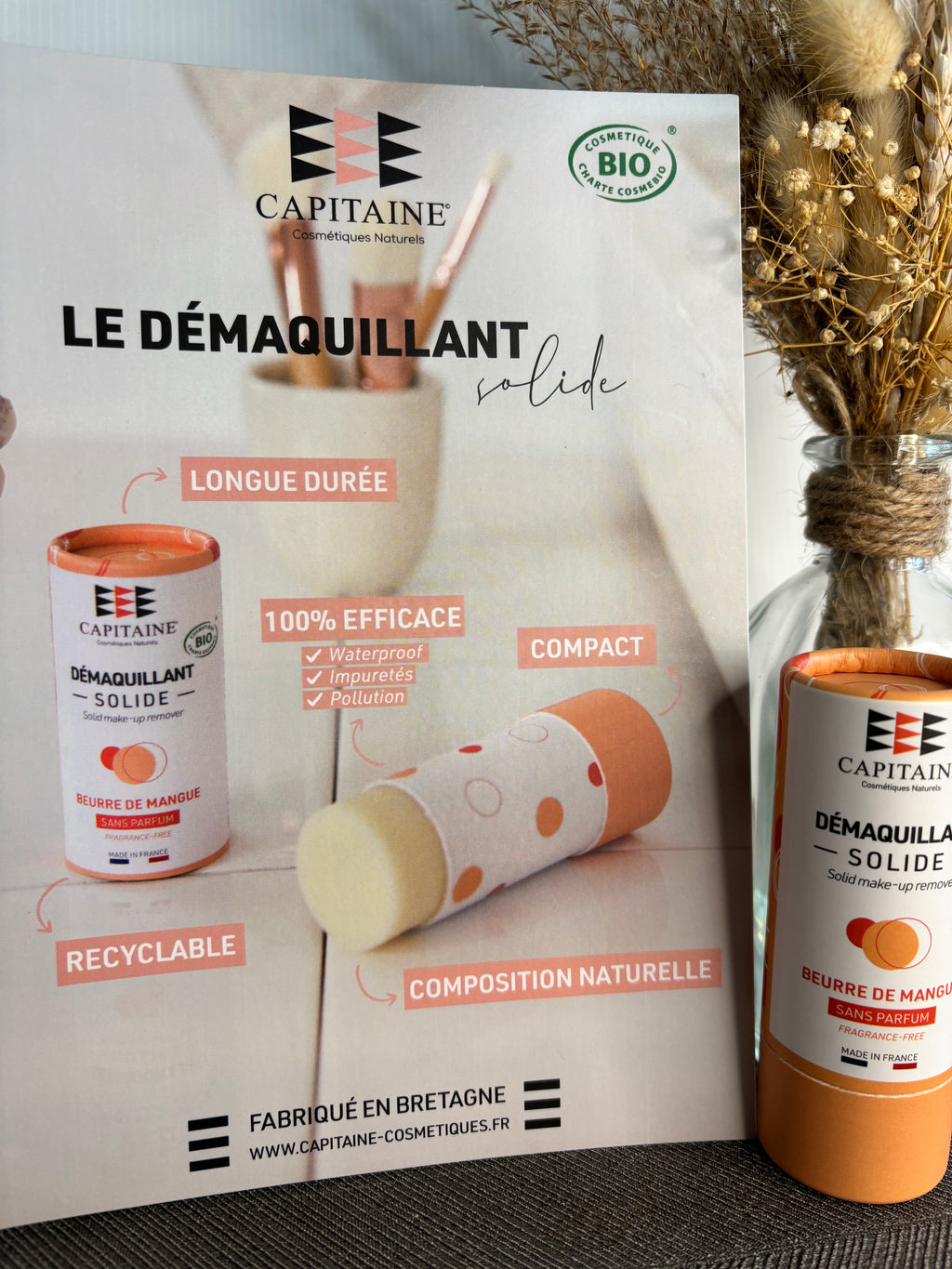 Démaquillant solide