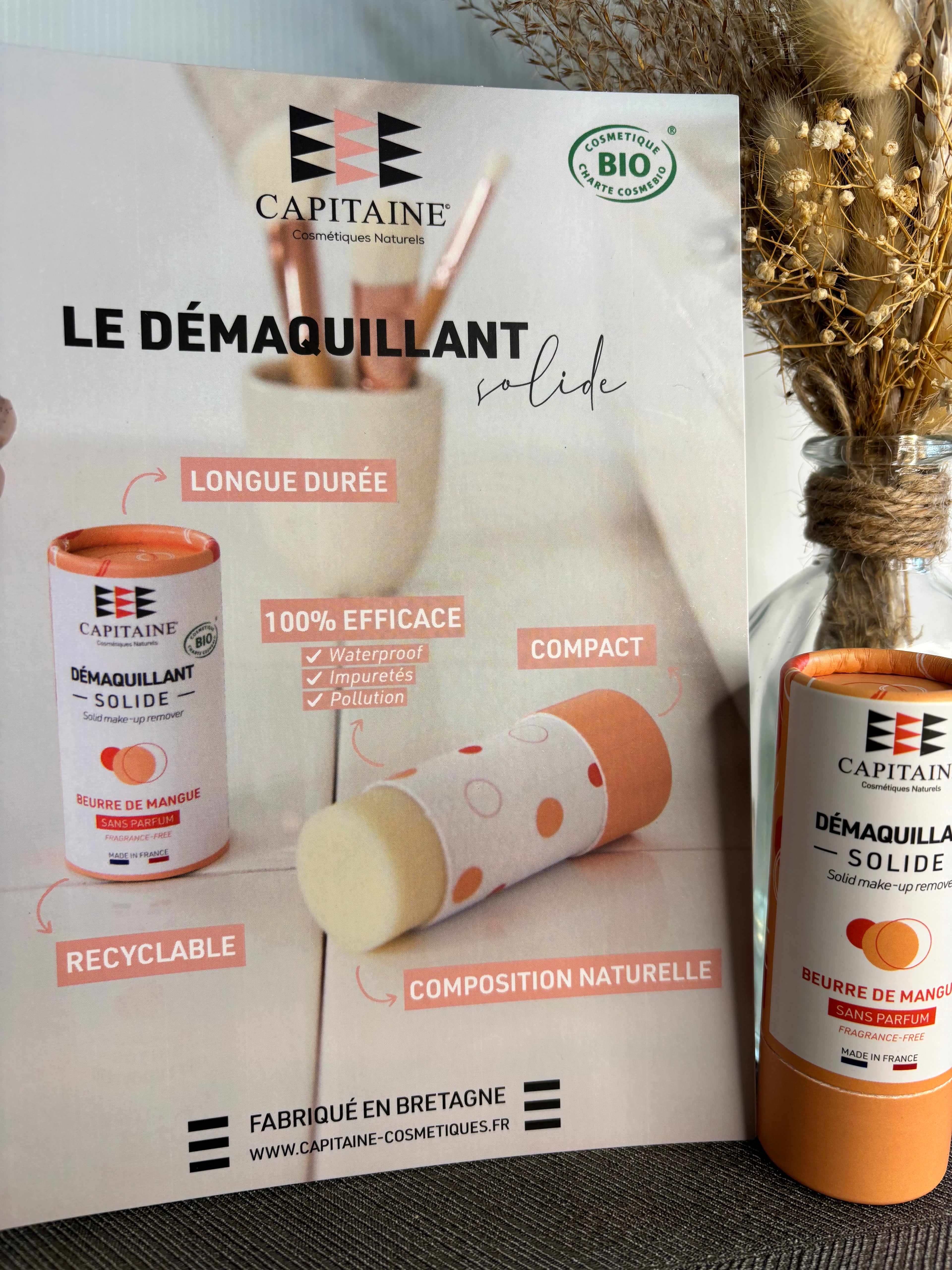 Démaquillant solide