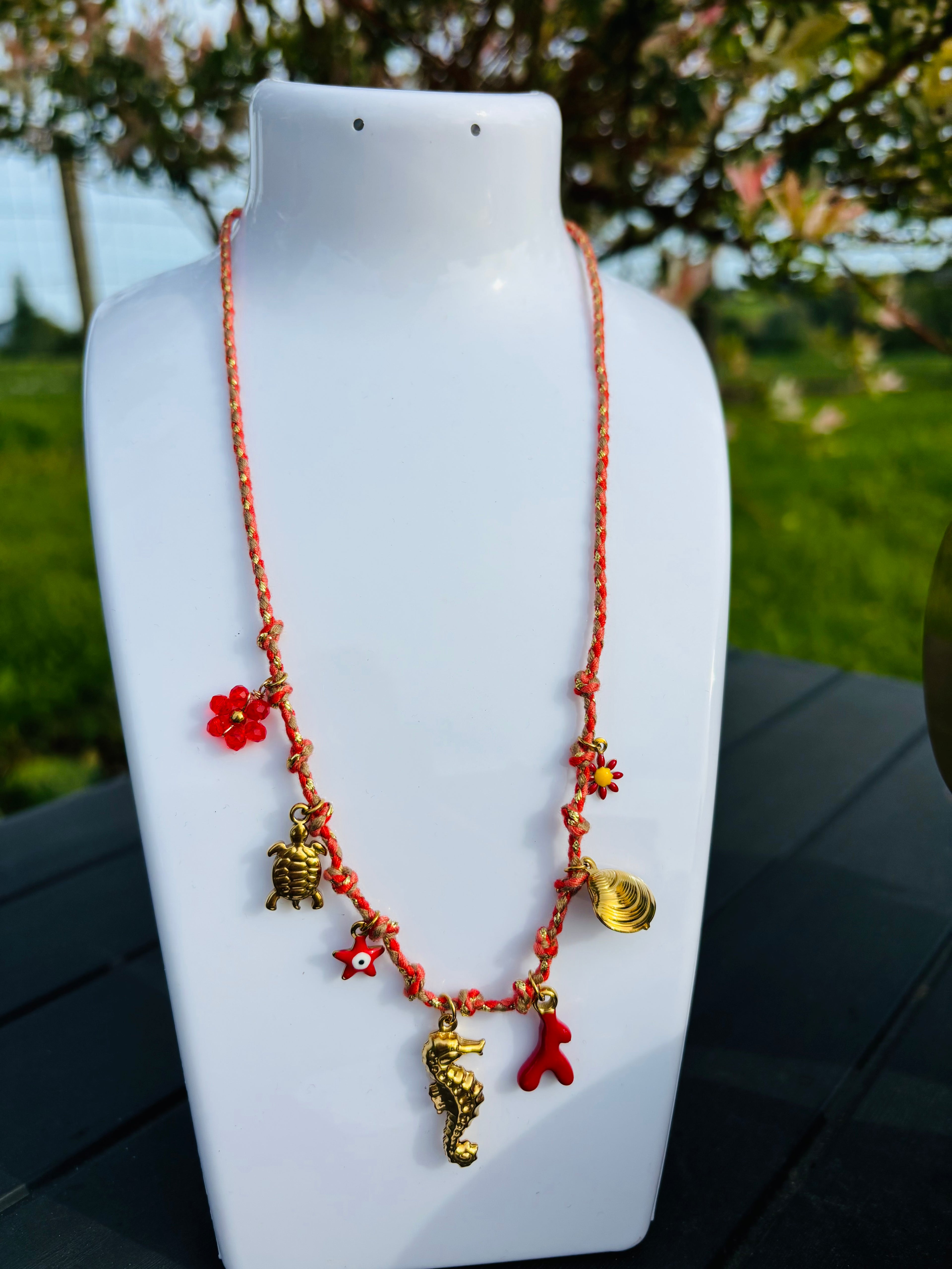 Collier coquillages