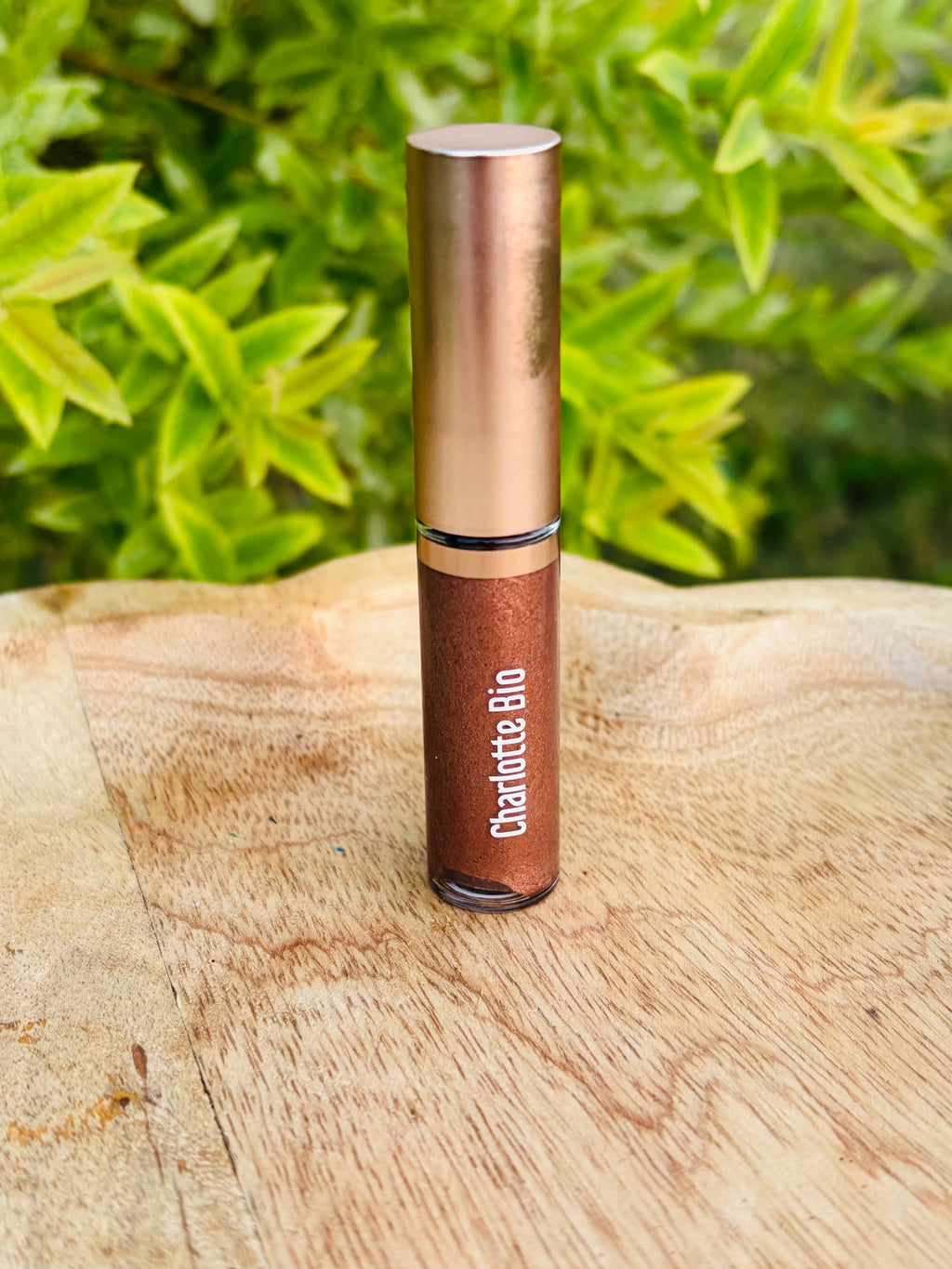 Ombre liquide marron glacé nacré