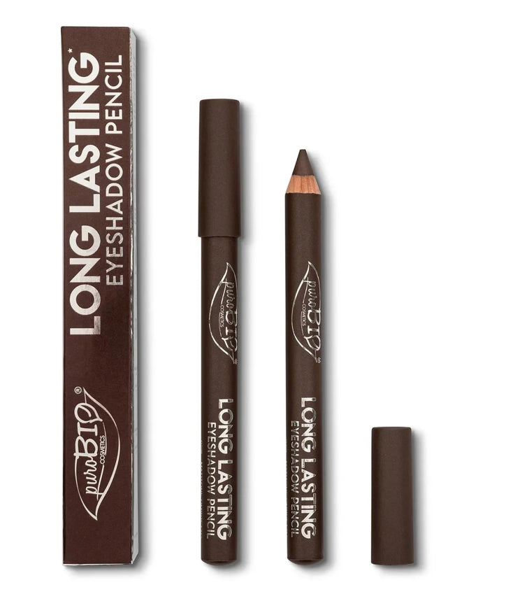 Crayon à paupières BiO couleur granit Mat parfait pour un regard sublimé en un seul geste. Grâce à sa texture crémeuse et ultra-pigmentée, il glisse sur la paupière pour une application facile et un fini velouté.