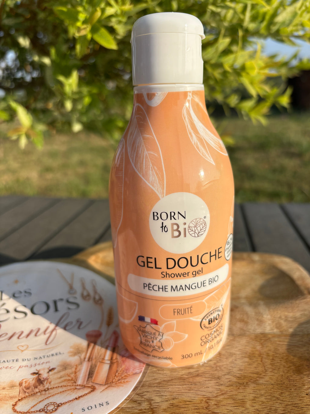 Gel douche pêche Mangue BIO 300ml