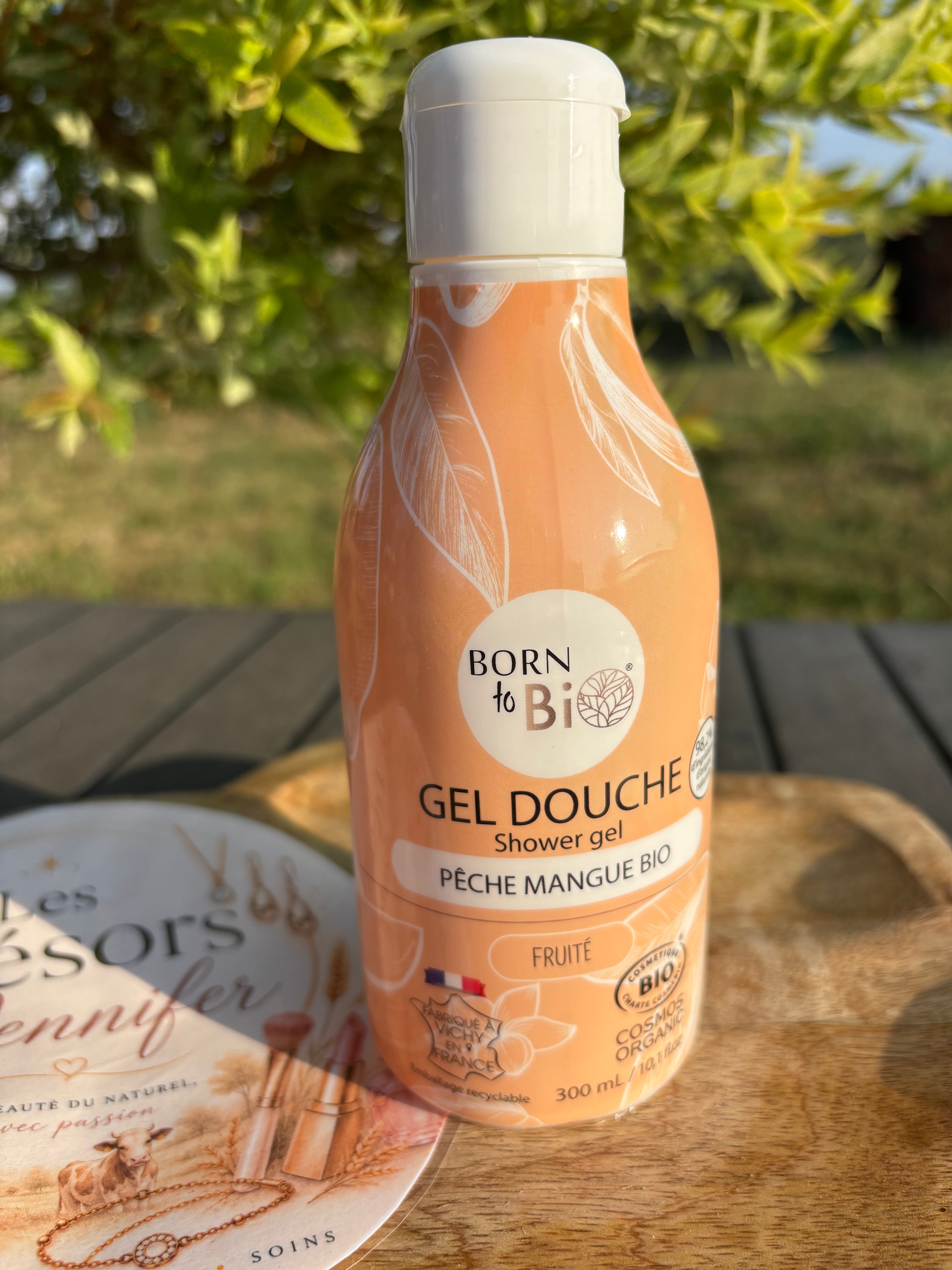 Gel douche pêche Mangue BIO 300ml